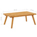 Măsuță de cafea de grădină, 90x55x35 cm, lemn masiv acacia - WALTI WALTI