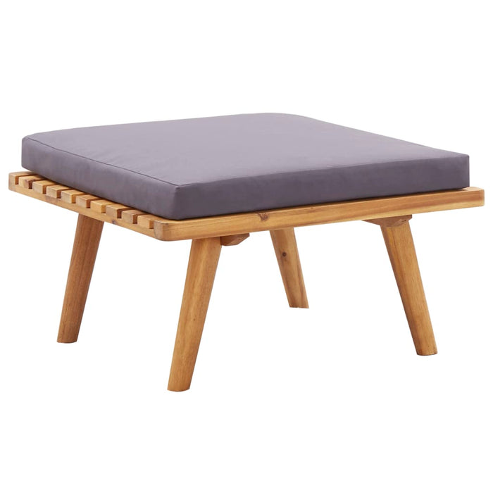Set mobilier de grădină, 5 piese, lemn masiv de acacia - WALTI WALTI