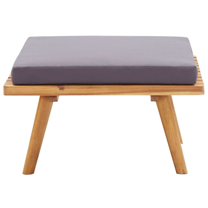 Set mobilier de grădină, 5 piese, lemn masiv de acacia - WALTI WALTI