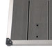 Cădiță de duș de exterior gri 110x62 cm WPC și oțel inoxidabil - WALTI WALTI