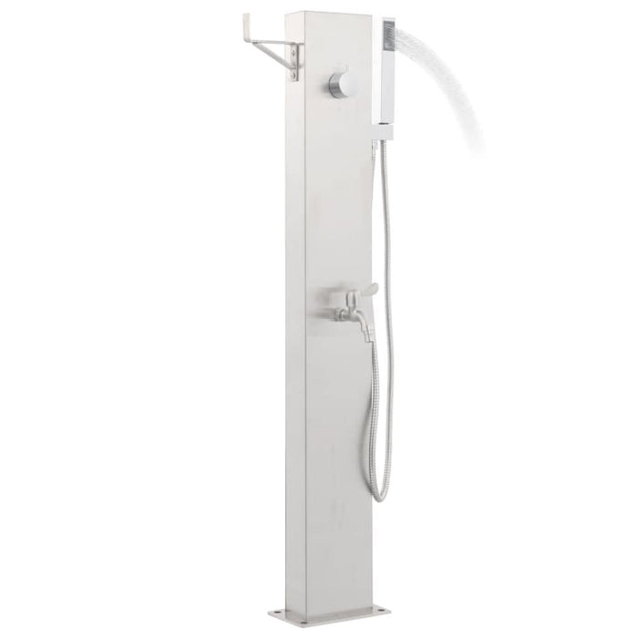 Robinet de duș pentru grădină, 110 cm, oțel inoxidabil - WALTI WALTI