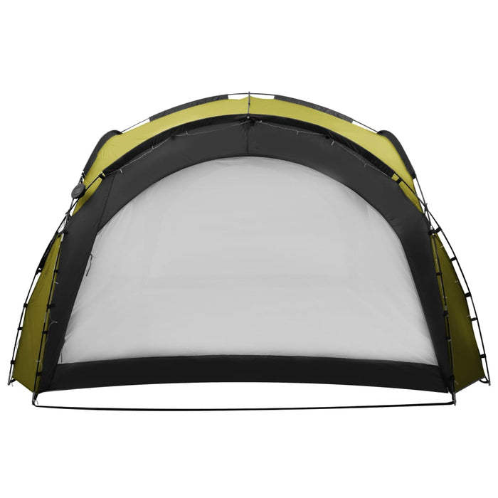 Cort petrecere cu LED & 4 pereți laterali, verde, 3,6x3,6x2,3 m - WALTI WALTI