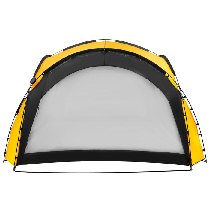Cort petrecere cu LED, 4 pereți laterali, galben, 3,6x3,6x2,3 m - WALTI WALTI