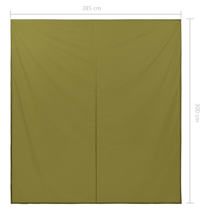 Prelată de exterior, verde, 3 x 2,85 m - WALTI WALTI