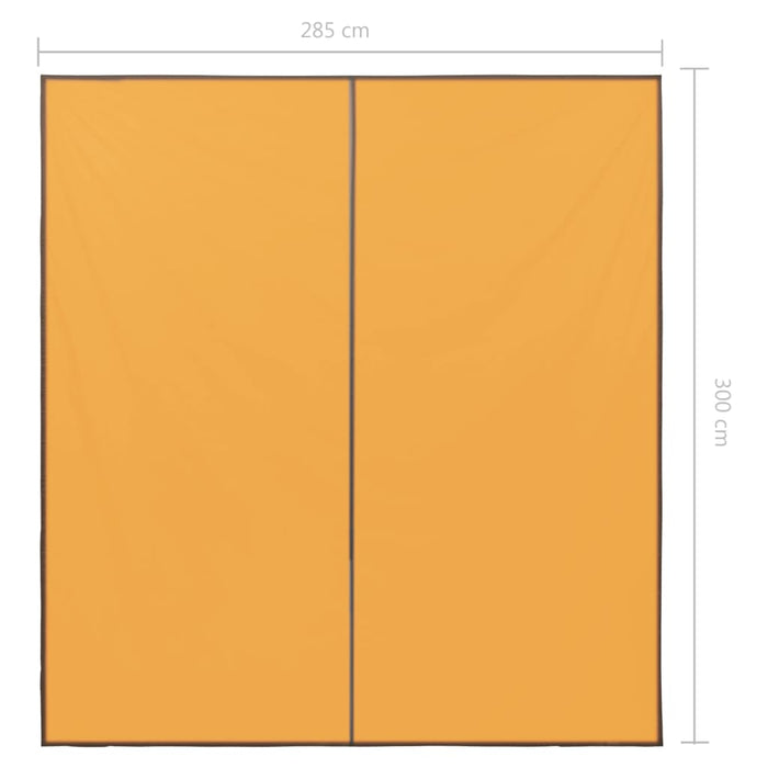Prelată de exterior, galben, 3 x 2,85 m WALTI