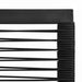 Scaune de grădină, 2 buc., negru, ratan PVC - WALTI WALTI