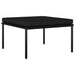 Set mobilier de grădină cu perne, 3 piese, negru, PVC - WALTI WALTI