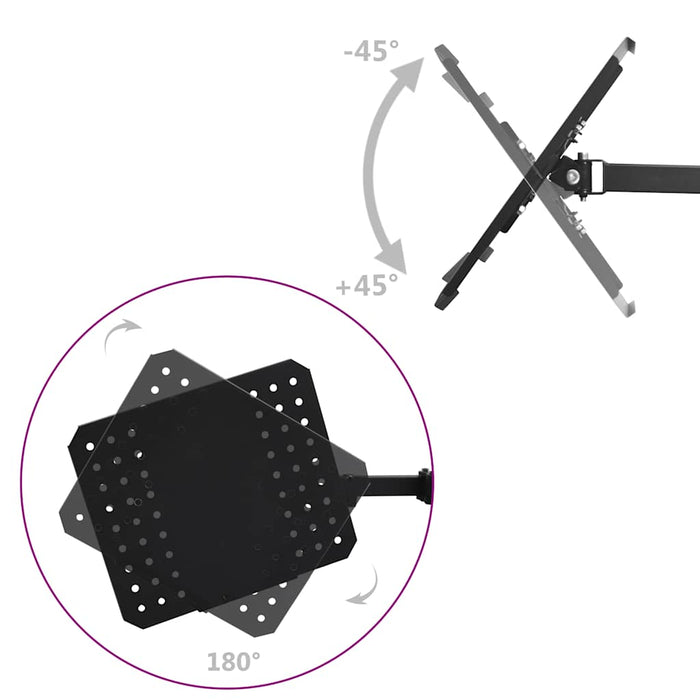 Suport monitor laptop dublu pentru birou, ecran de 13"-23" WALTI