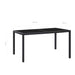 Set mobilier de grădină, 7 piese, negru, poliratan - WALTI WALTI