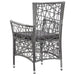 Set mobilier de exterior, 7 piese, gri, poliratan - WALTI WALTI