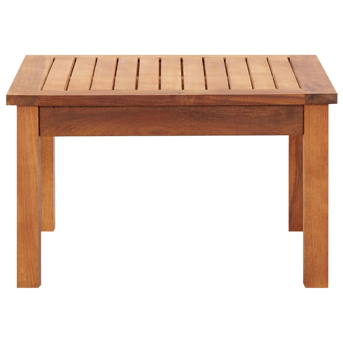Măsuță de cafea de grădină, 60x60x36 cm, lemn masiv acacia WALTI