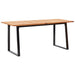 Set mobilier de exterior, 7 piese, gri, poliratan, lemn acacia - WALTI WALTI