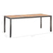 Set mobilier de exterior cu perne, 9 piese, gri, poliratan - WALTI WALTI