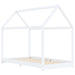 Cadru pat de copii, alb, 90 x 200 cm, lemn masiv de pin - WALTI WALTI
