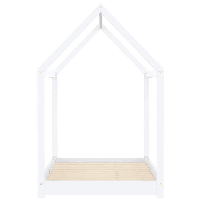 Cadru pat de copii, alb, 90 x 200 cm, lemn masiv de pin - WALTI WALTI