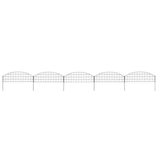 Set gard de grădină arcuit, verde, 77,3 x 26 cm - WALTI WALTI