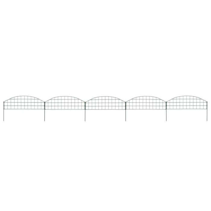 Set gard de grădină arcuit, verde, 77,3 x 26 cm - WALTI WALTI