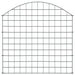 Set gard de grădină arcuit, verde, 77,5 x 78,5 cm - WALTI WALTI