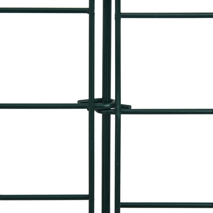 Set gard de grădină arcuit, verde, 77,5 x 78,5 cm - WALTI WALTI