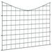 Set gard de grădină arcuit concav, verde, 77,5 x 64 cm - WALTI WALTI