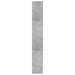 Bibliotecă/Separator, gri beton, 155x24x160 cm, lemn prelucrat - WALTI WALTI