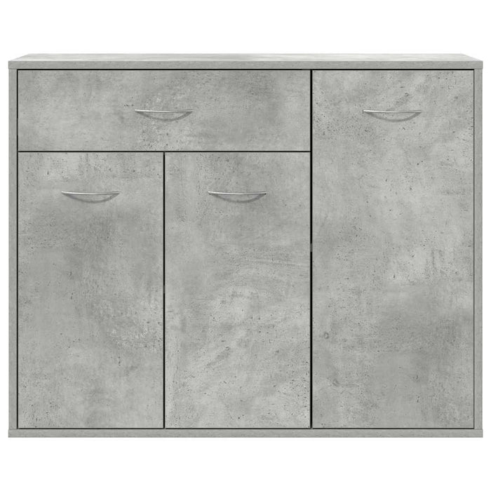 Dulap, gri beton, 88 x 30 x 70 cm, lemn prelucrat - WALTI WALTI