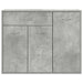 Dulap, gri beton, 88 x 30 x 70 cm, lemn prelucrat - WALTI WALTI
