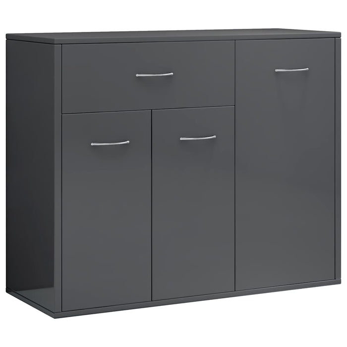 Dulap, gri extralucios, 88x30x70 cm, lemn prelucrat WALTI
