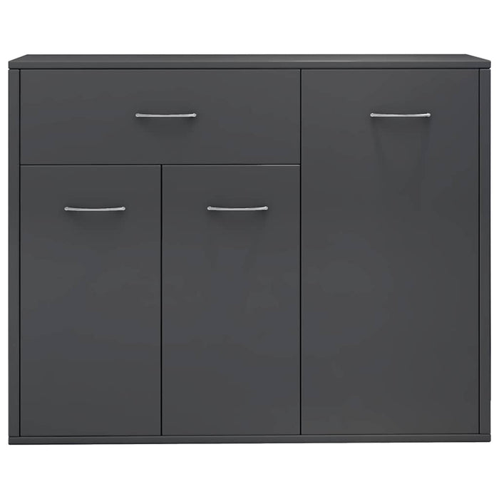 Dulap, gri extralucios, 88x30x70 cm, lemn prelucrat WALTI