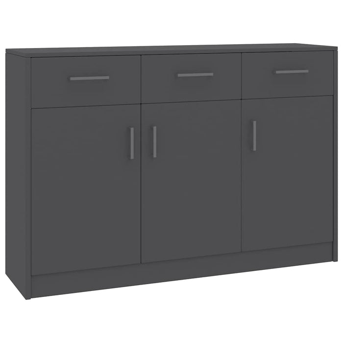 Dulap, gri, 110x30x75 cm, lemn prelucrat WALTI