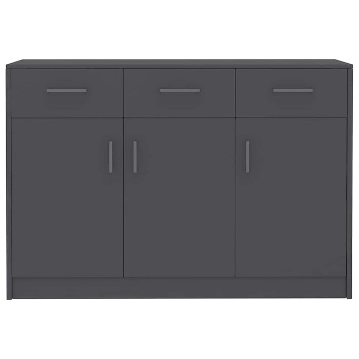 Dulap, gri, 110x30x75 cm, lemn prelucrat WALTI