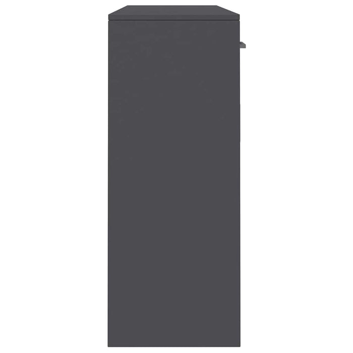 Dulap, gri, 110x30x75 cm, lemn prelucrat WALTI