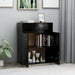Dulap, negru, 60x30x75 cm, lemn prelucrat - WALTI WALTI