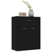 Dulap, negru, 60x30x75 cm, lemn prelucrat - WALTI WALTI