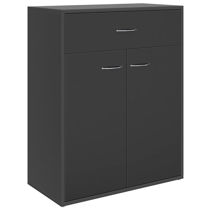 Dulap, gri, 60x30x75 cm, lemn prelucrat WALTI