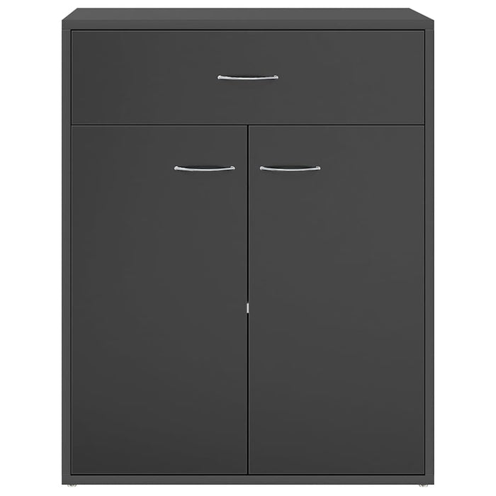 Dulap, gri, 60x30x75 cm, lemn prelucrat WALTI