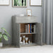 Dulap, gri beton, 60x30x75 cm, lemn prelucrat - WALTI WALTI