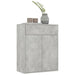 Dulap, gri beton, 60x30x75 cm, lemn prelucrat - WALTI WALTI