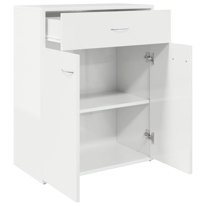 Dulap, alb extralucios, 60x30x75 cm, lemn prelucrat WALTI