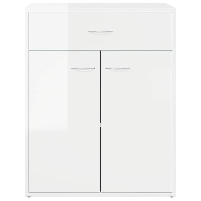Dulap, alb extralucios, 60x30x75 cm, lemn prelucrat WALTI