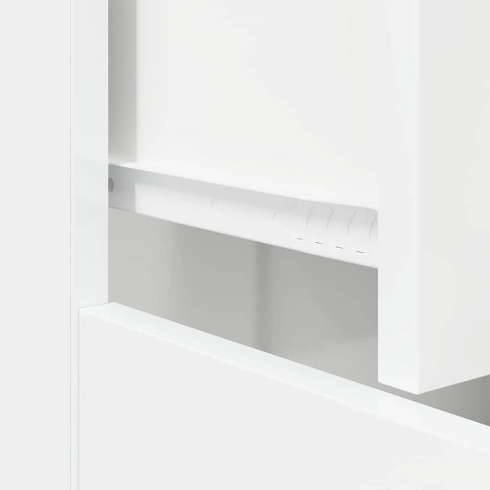 Dulap, alb extralucios, 60x30x75 cm, lemn prelucrat WALTI