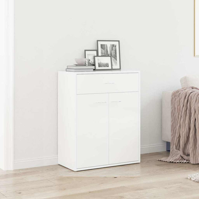Dulap, alb extralucios, 60x30x75 cm, lemn prelucrat WALTI