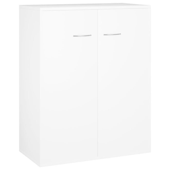 Dulap, alb, 60x30x75 cm, lemn prelucrat - WALTI WALTI
