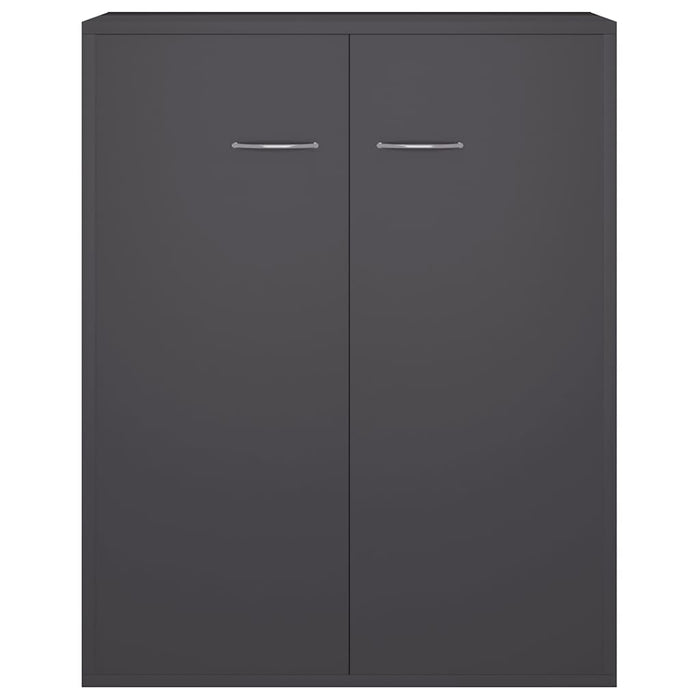 Dulap, gri, 60x30x75 cm, lemn prelucrat WALTI