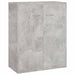 Dulap, gri beton, 60x30x75 cm, lemn prelucrat - WALTI WALTI