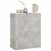 Dulap, gri beton, 60x30x75 cm, lemn prelucrat - WALTI WALTI