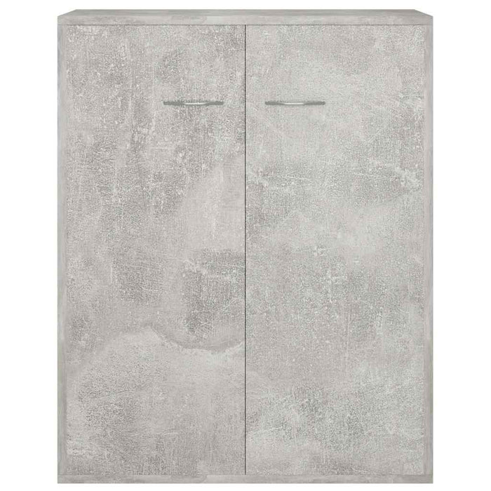 Dulap, gri beton, 60x30x75 cm, lemn prelucrat - WALTI WALTI