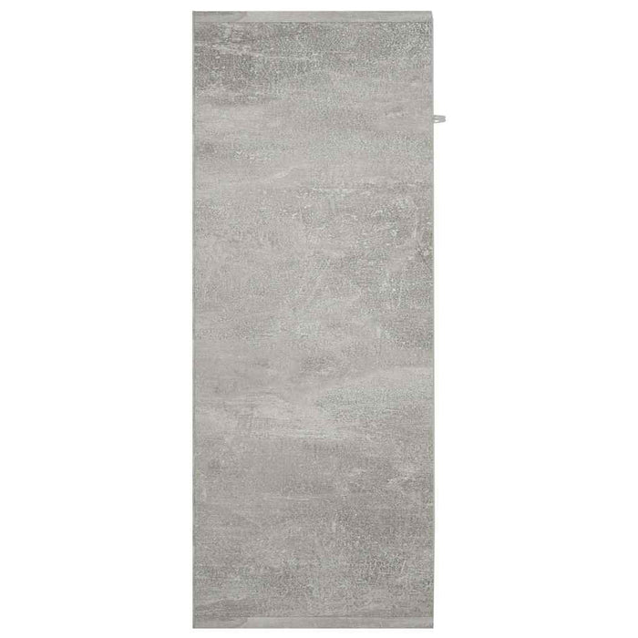 Dulap, gri beton, 60x30x75 cm, lemn prelucrat - WALTI WALTI