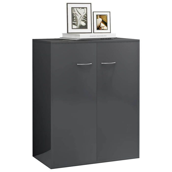 Dulap, gri extralucios, 60x30x75 cm, lemn prelucrat WALTI