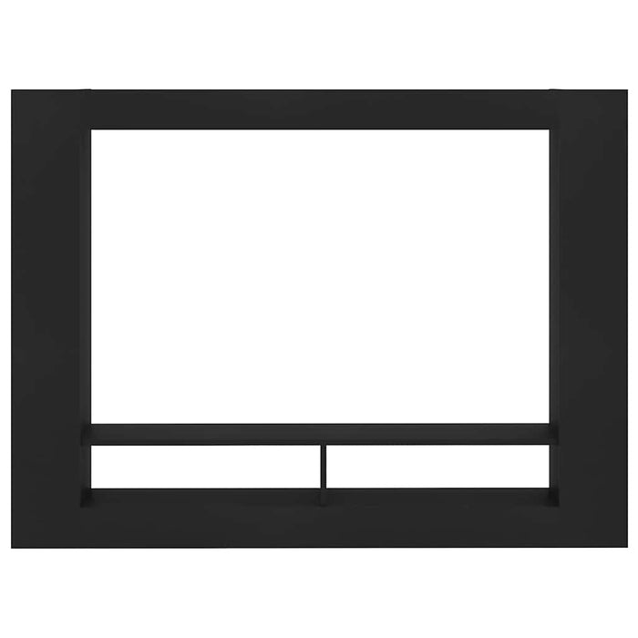 Dulap TV, negru, 152x22x113 cm, lemn prelucrat WALTI